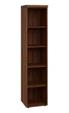 SIN 5 - 4N kancelářská skříň, nika, 1820x400x400, ořech královský